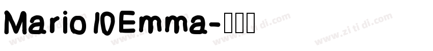 Mario Emma字体转换